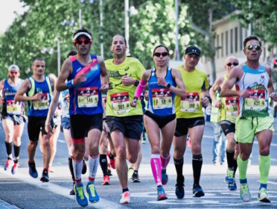 Marathon Eten tijdens marathon Marathon rennen Voeding Sportvoeding